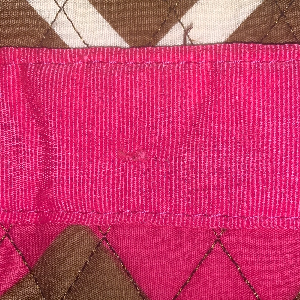 Chevron Patterned Shoulder Bag - Picture 5 of 6